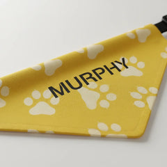 Pitbull Hub™ Personalized Paw Bandana Collar