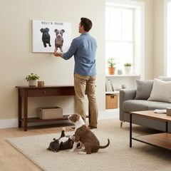 Pitbull Hub™ Personalized Matte Canvas - Horizontal