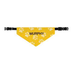 Pitbull Hub™ Personalized Paw Bandana Collar