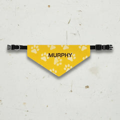 Pitbull Hub™ Personalized Paw Bandana Collar